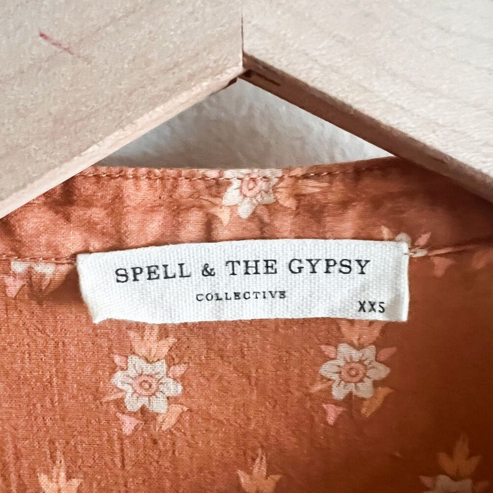 Spell &The Gypsy Utopia Short Sleeve Dress Size XXS - Picture 8 of 9
